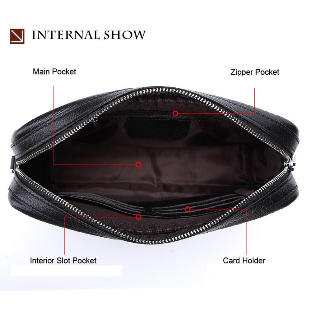 MISFITS Men's Genuine Leather Convertible Business Shoulder Bag – Top Grain Crossbody Sling with Multi-Pocket Storage for Work & Casual Use