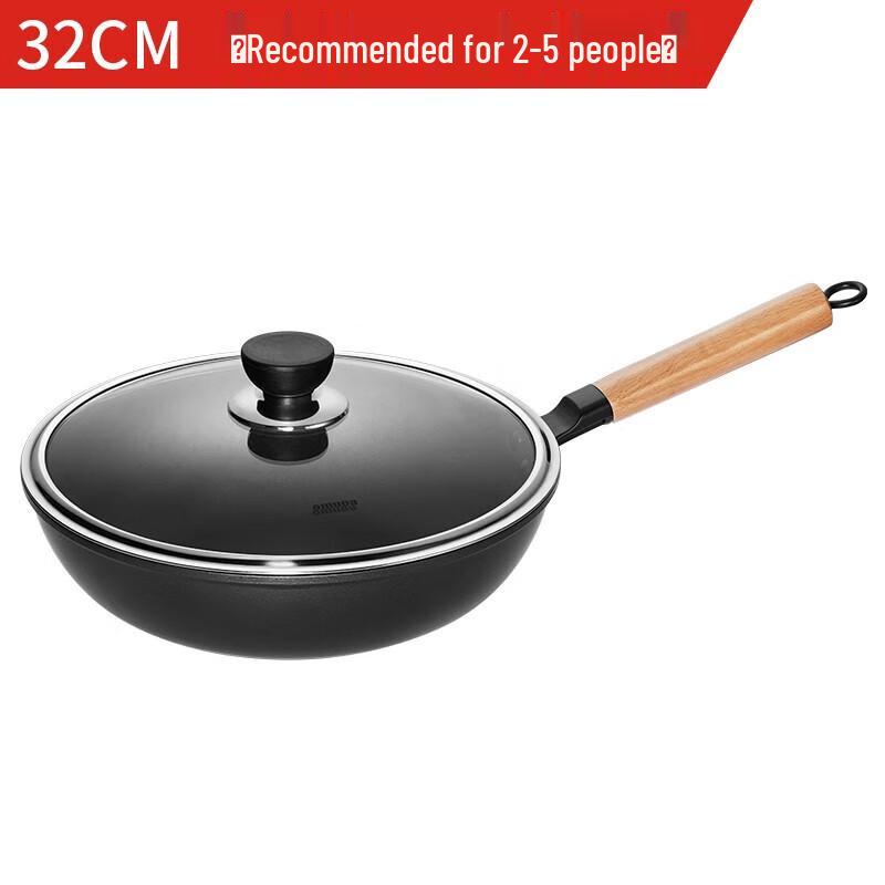 Oumeida Earl Series Gravity Cast Non-stick Wok 30cm