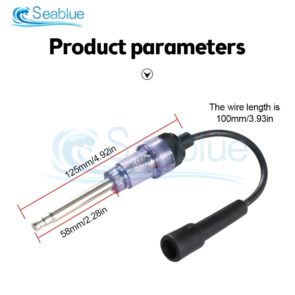 Car Checker Ignition Coil Tester Spark Plug Tool Spark Plug Tester Ignition Spark Tester Car Auto Tester 12V Diagnostics Tool