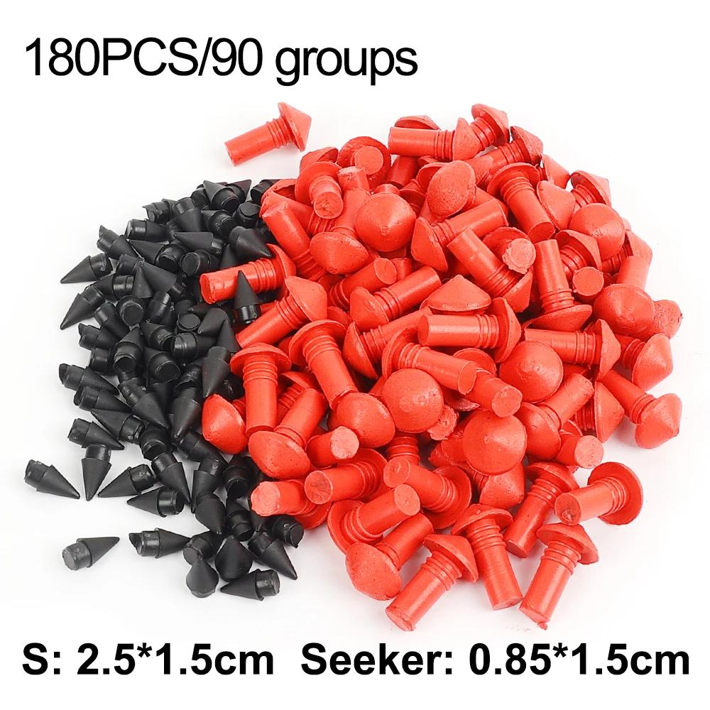 

180 шт. автомобильных резиновых гвоздей, грибовидных заглушек для ремонта шин, заглушек для ремонта проколов, автомобильных инструментов для ремонта шин для мотоциклов и велосипедов