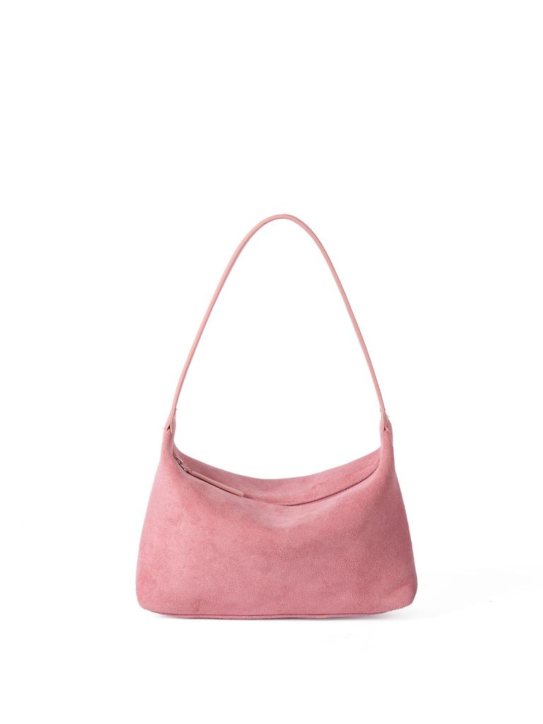 Underarm Bag for Women, Korean Version Suede Patchwork Design, High-end, Fashionable, Versatile, Hand-held Shoulder Bag for Women