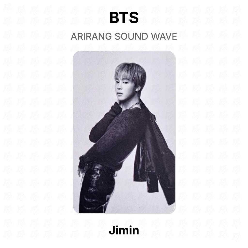 BTS ARIRANG SOUND WAVE Offizielle Fotokarte