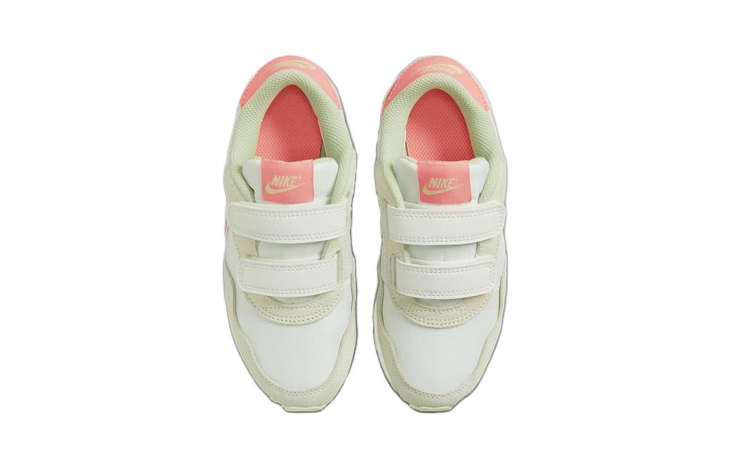 Nike MD Valiant Slip Resistant Abrasion Resistant Low Top Running Shoes Green Orange Kids' CN8559-107