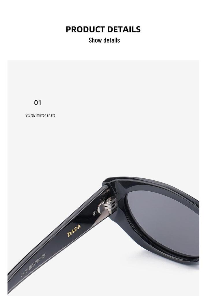 Carefully Selected Women's Cat-Eye Sunglasses - Trendy, UV Protection, DADA Style