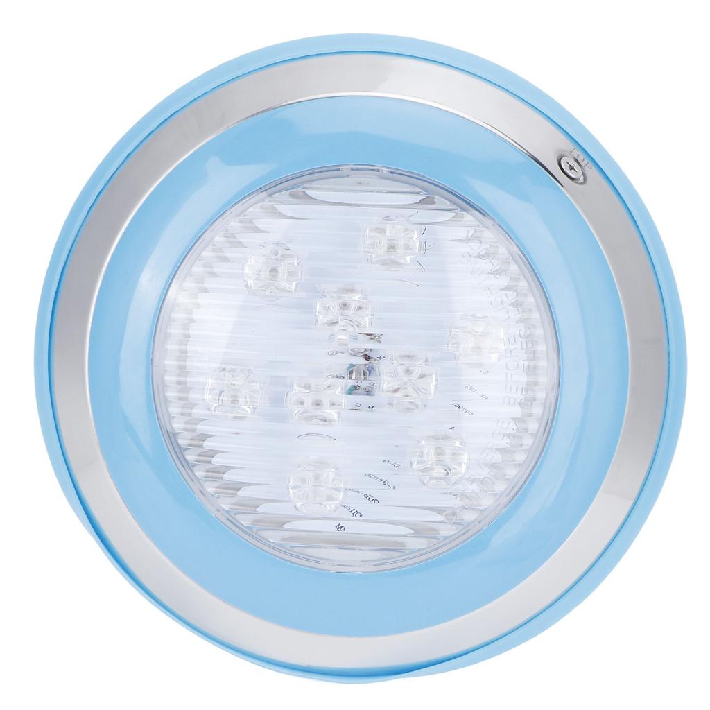 RGB Swimming Pool Light 9W 9LED Color Changing Underwater Landscape Lamp IP68 Waterproof DC12V