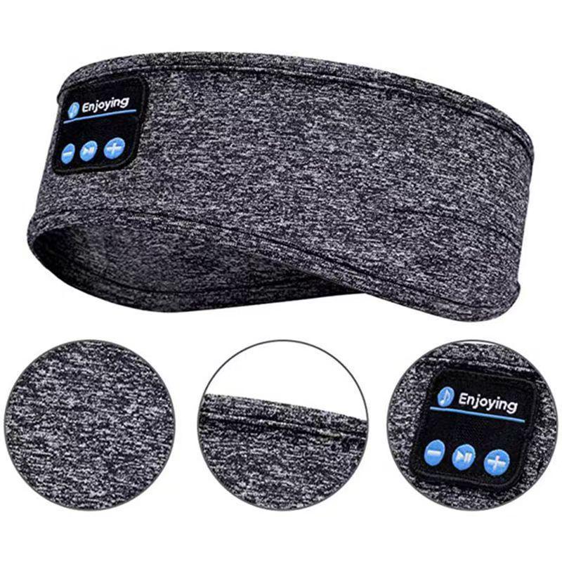 Bluetooth Sleep Music Eye Mask and Sports Headband for Calls and Yoga