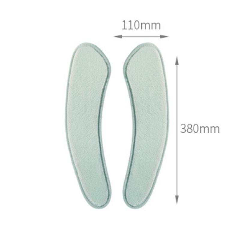 Rabbit Plush Thickened Warm Toilet Seat, TPR Back Adhesive Double-petal Separated, Repeatedly Washed Toilet Seat in Winter