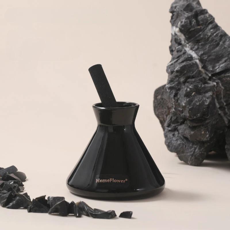 

Бутылочка-диффузор для эфирных масел из ротанга, Стеклянное украшение для парфюма, Без огня, Отель, Дом, Спальня, Комната, Креативное 200ml