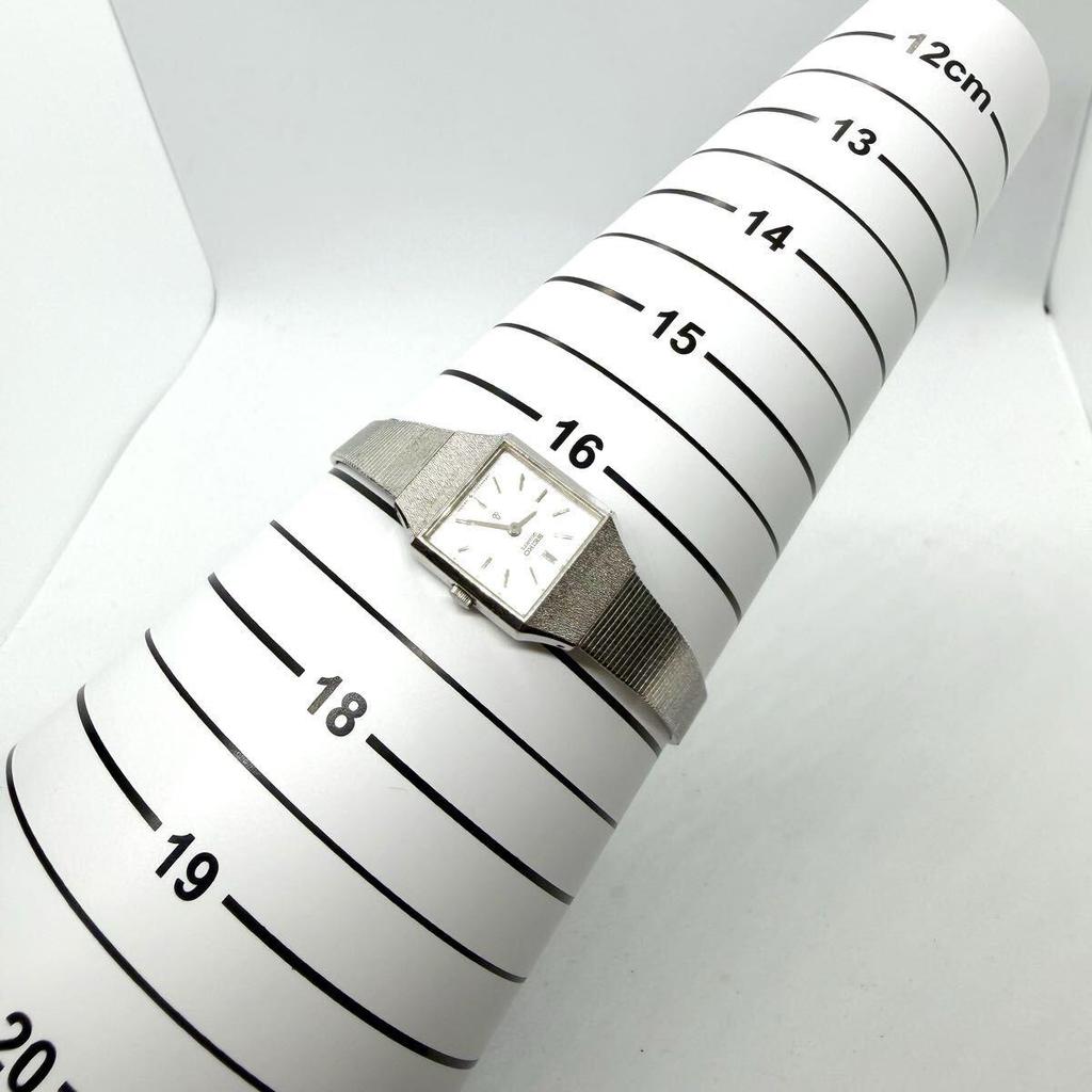 Used SEIKO Women's Watch Quartz Square Silver