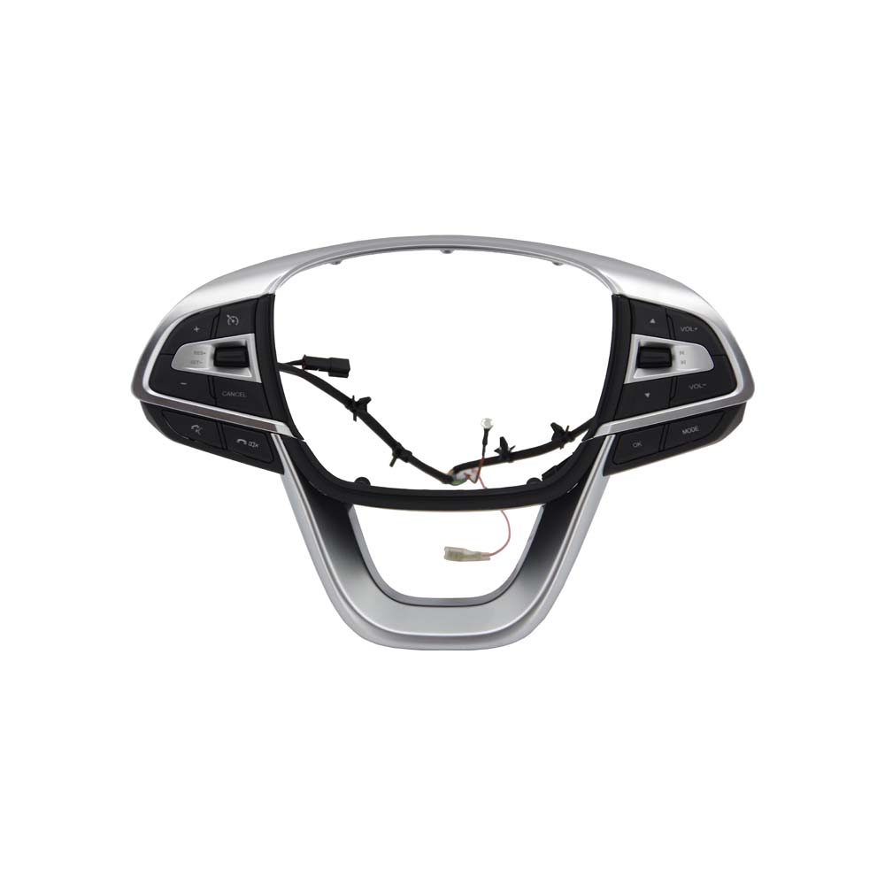 Car Steering Wheel Multi Control Switch Steering Wheel Audio Volume Control Replacement Button and Wire Harness Auto Spare Parts чёрный