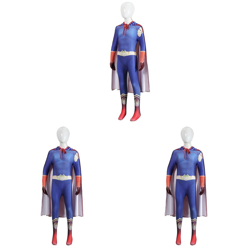 The Boys Homelander Cosplay Costume With Polyester Fabric For Stage Performances And Conventions