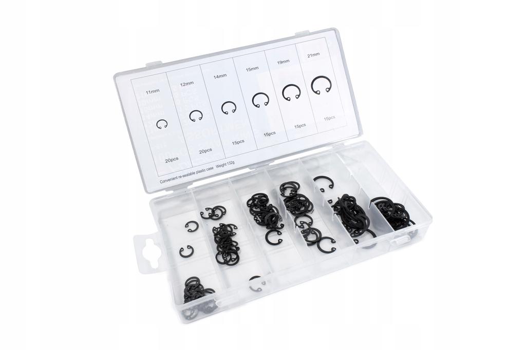 Set of internal circlips 100 pcs.