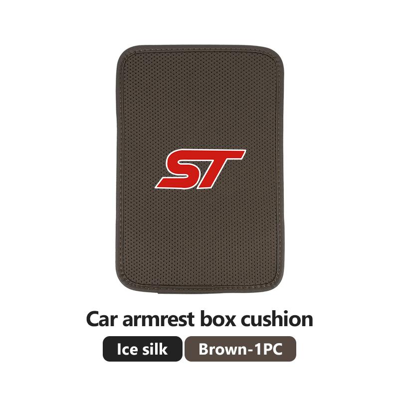 AKR1 For Ford Car Armrest Box Pad Central Armrest Boxes Cover Elbow Protection Pads Accessories Mk2 Mk3 Ranger Mondeo Mk4 S-MAX Kuga