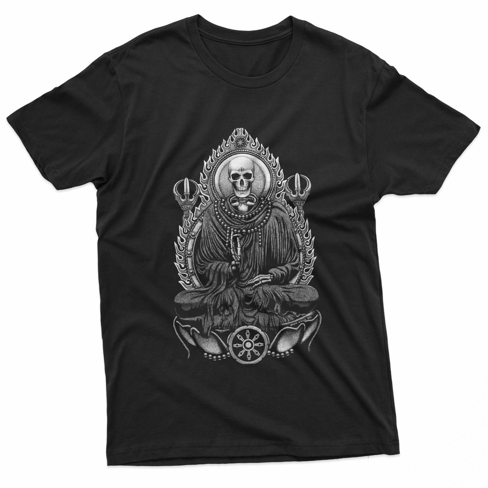 Samsara Skeleton Buddha T-Shirt S разноцветный