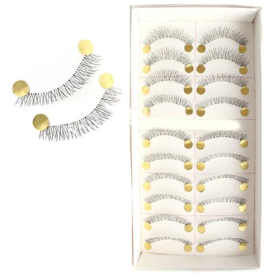 10 Pairs Handmade Fashion Natural Thick Long False Eyelashes Eye Lashes Makeup for Daily Life