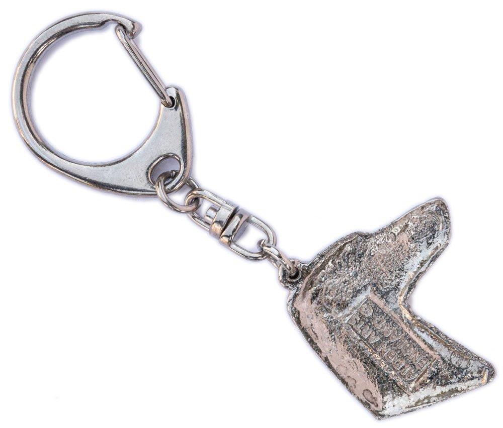 Doberman Made in England Art Dog Keychain Collection (Head)