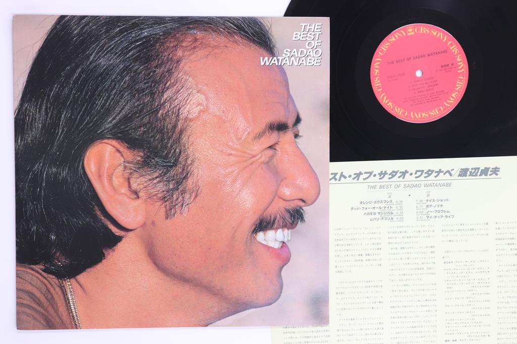 LP Record SADAO WATANABE - Best Of Sadao Watanabe 28AH1558 CBS SONY 1983 Japan Jazz Used