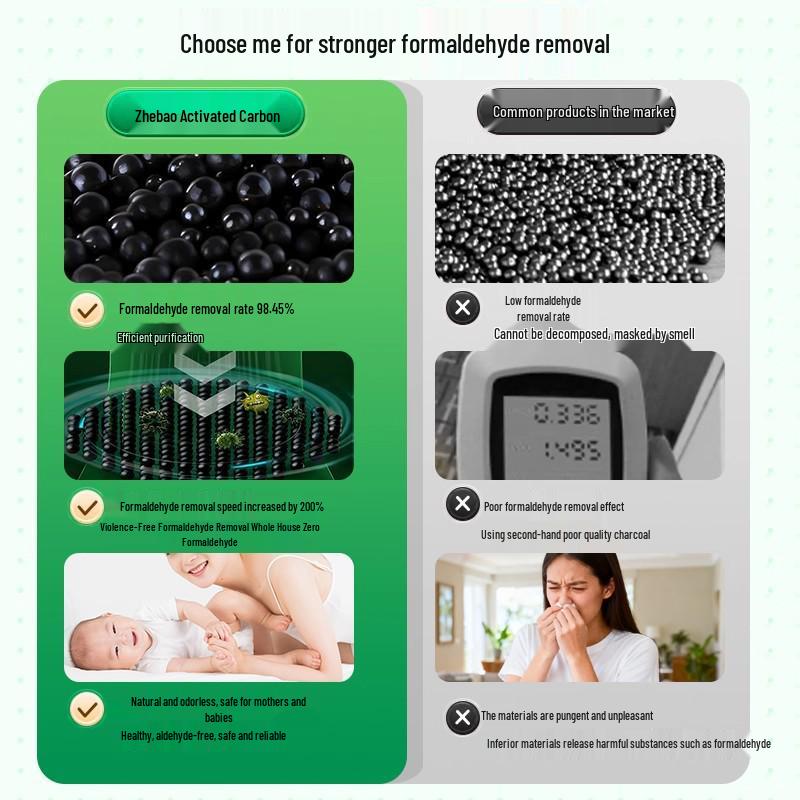 Bamboo Charcoal Odor & Formaldehyde Absorber for Home & Car