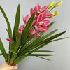 DIY Artificial Sword Orchid Leaves 61cm Fake Spider Plant Realistic Faux Plants  Wedding