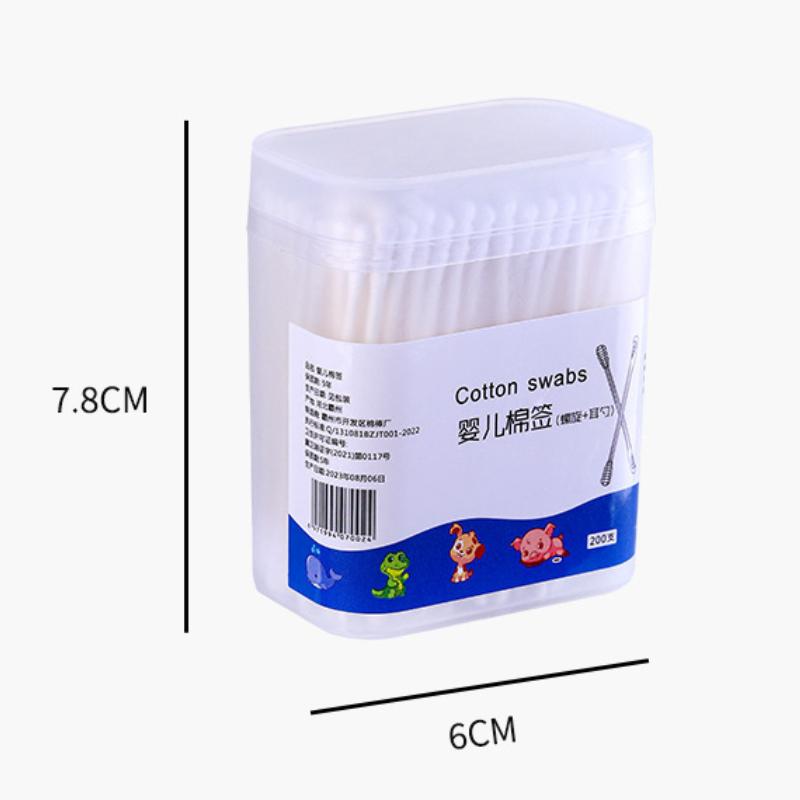 200PCS Earwax Cleaning Spoons, Disposable Self-Adhesive Ear Patches Suitable for Daily Ear Canal Care and Earwax Removal Gentle Earwax Removal Tools