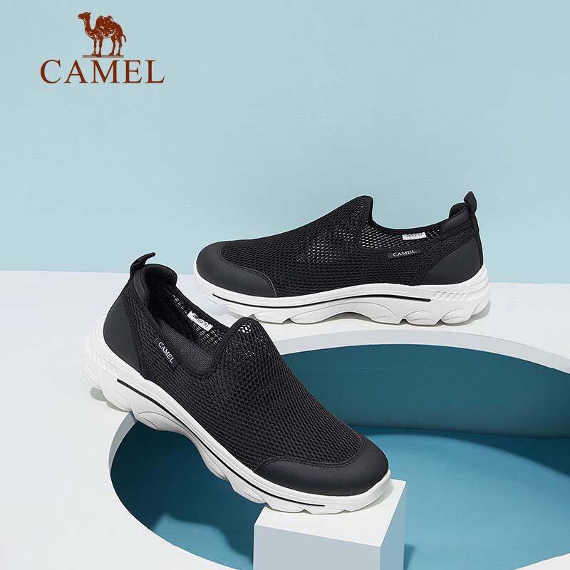 CAMEL Men's Breathable Mesh Slip-On Sport Shoes