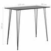 3 Piece Bar Set Black