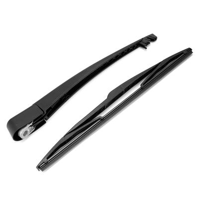Black Car Rear Windshield Wiper Blade Arm Kit Fit for Mazda 3 Hatchback 20032008