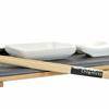 Set De Sushi - DKD HOME DECOR - 30x10x3,5 Cm - Bambou - Ardoise - Contemporain