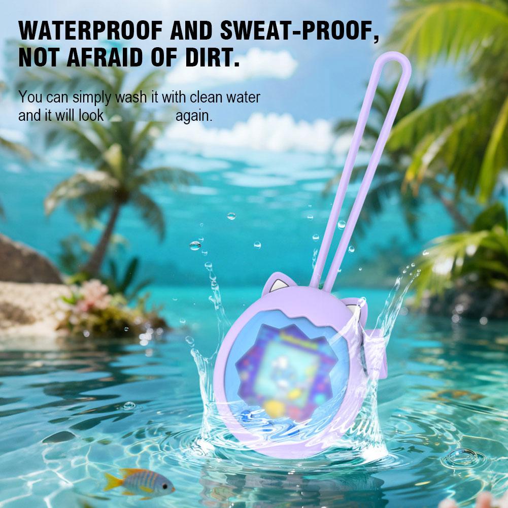 Weiche Silikon-Schutzhülle für Tamagotchi Paradise Spielkonsole, Schutzhülle gegen Kratzer, Zubehör