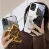 Snow Mountain Cluster For Redmi Note 8 9 9S 12S 10 Pro 11 12 13 Pro+ 14 Pro K60 Ultra 13C 14C A3 12 13 Black Glass Phone Case