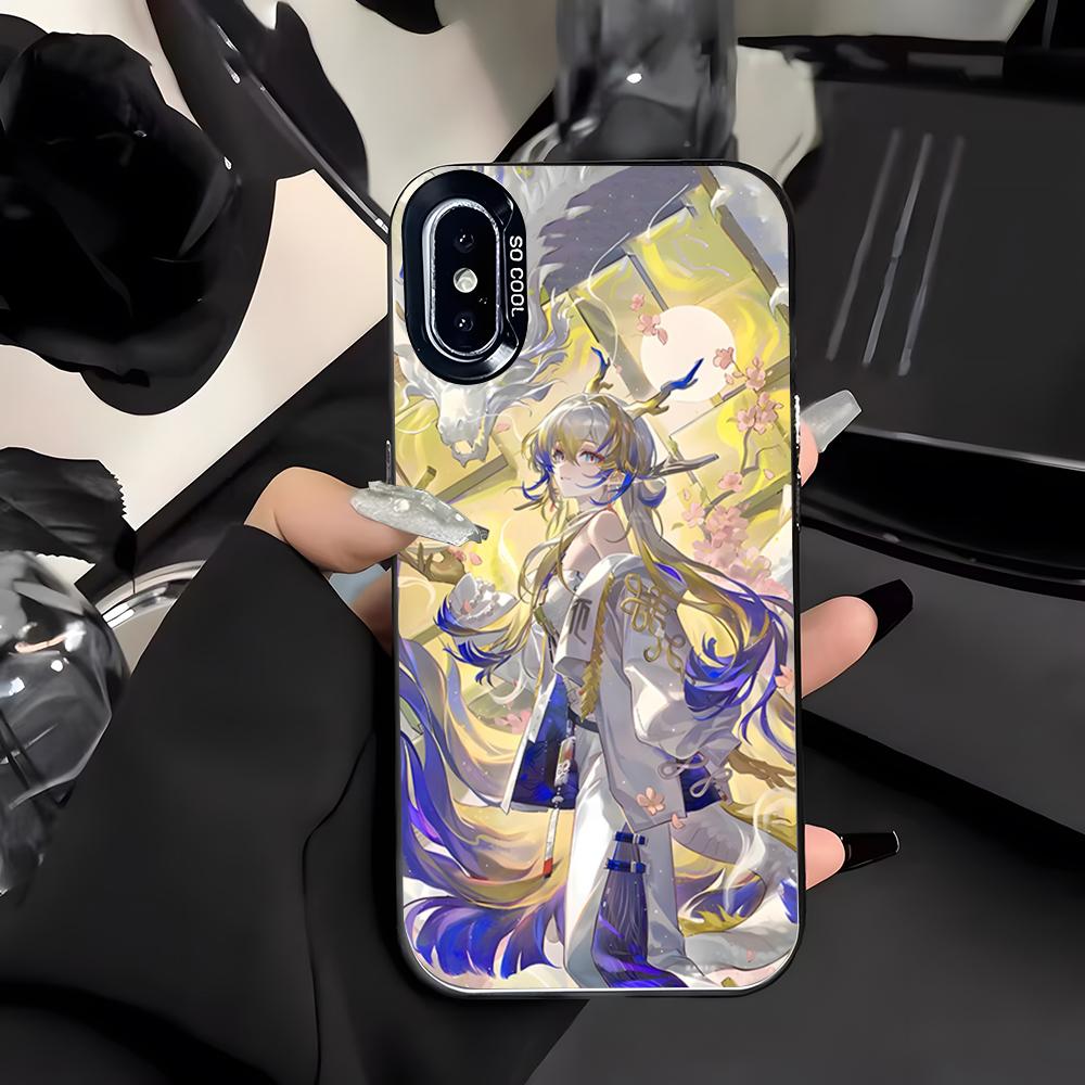 Arknights Suzie Yeung Handyhülle Für IPhone 17 Air 16 E 15 14 Plus 13 12 11 Pro Max Farbige Silberne Abdeckung