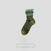 Female Autumn and Winter New Product Fashion All Kinds of Retro Clash Color Lace Nation Wind Tube Cotton Socks
