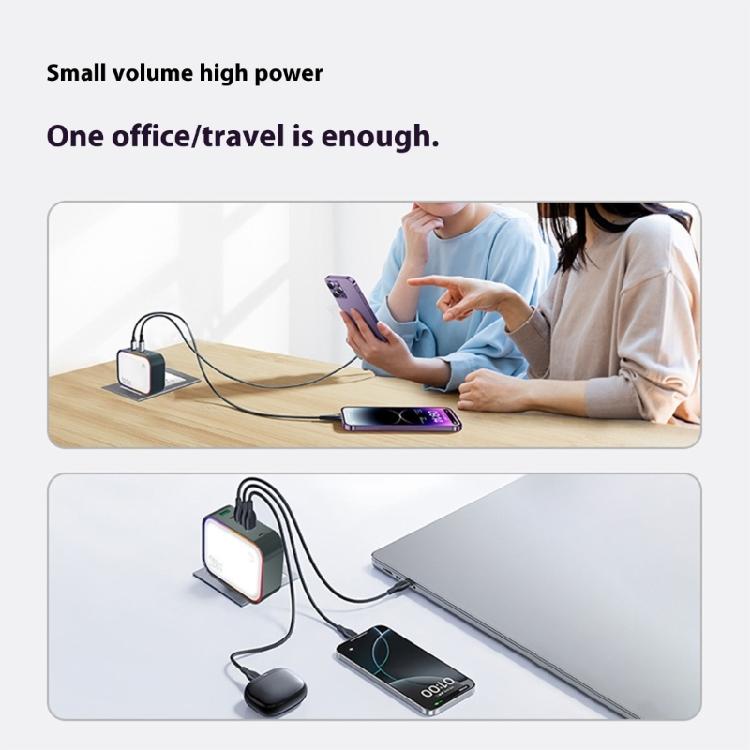 120W Technology Desktop Charging Adapter 6 Port Various Device Charging System with Overheating Protections for Phone
