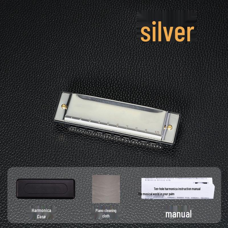 Диатоническая блюзовая губная гармошка для начинающих в тональности До