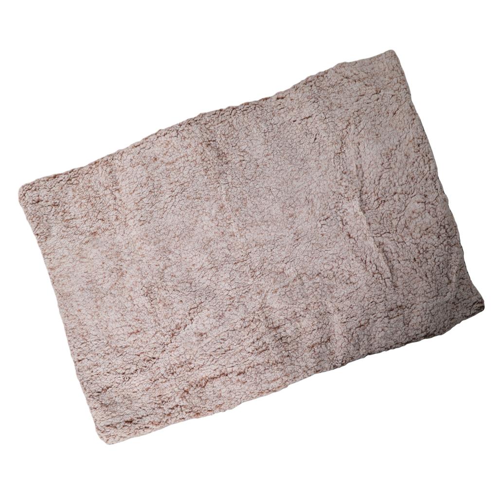 Auto Heating Pet Pad with Detachable Heating Cores Slip Resistant Bottom Soft Fabric Warming Mat For Dog Home Travel Use
