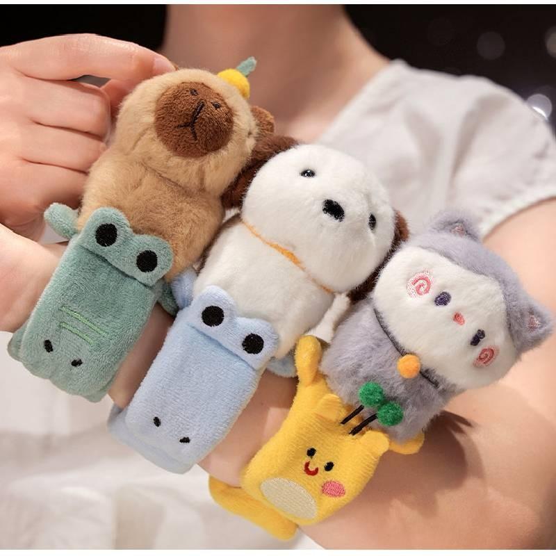 Animal Hand Accessory Designs Dinosaur Puppy Giraffe Kitten Friend Game Plush