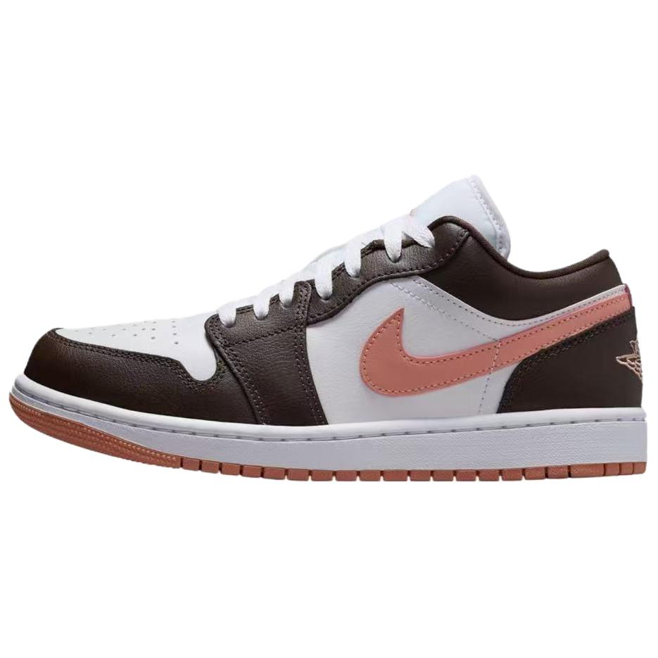 Jordan Air Jordan 1 Blooming Flowers And Full Moon Height Increasing Low Top Vintage Basketball Shoes Unisex Red DC0774-182(Team900-)