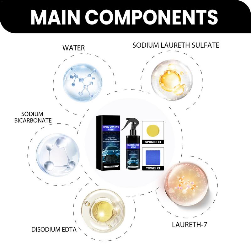 Paint Coating Agent Car Nano Coating Agent Coating Restoration Care Agent Ceramic Coating Nano Maintenance Vehicle Accessories