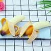 Simulation Peeled Banana Squeeze Toy Soft Stretchy Banana Shape Fidget Toy Portable Simulated Fruit Sensory Pinch