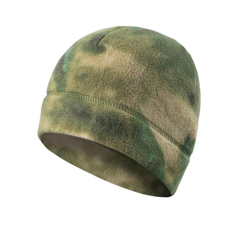 Winter Fleece Camouflage Ski Hat with Ear Protection