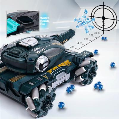 New 2.4G RC Car Children Toys for Kids 4WD Remote Control Car RC Tank Gesture Controlled Water Bomb Electric Armored Toys for Boys Gift