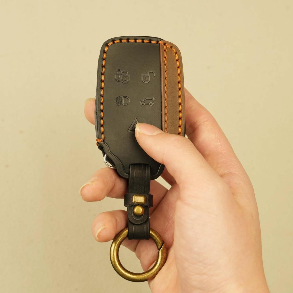 [TECART] Land Rover Key Case, Range Rover Land Rover LR2 Key Cover, Jaguar xj