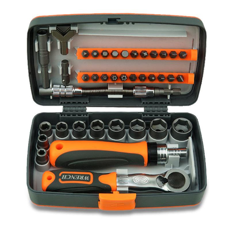38-in-1 Ratchet Screwdriver Set Home Use Multi-Function Hardware Tool Screwdriver Kit