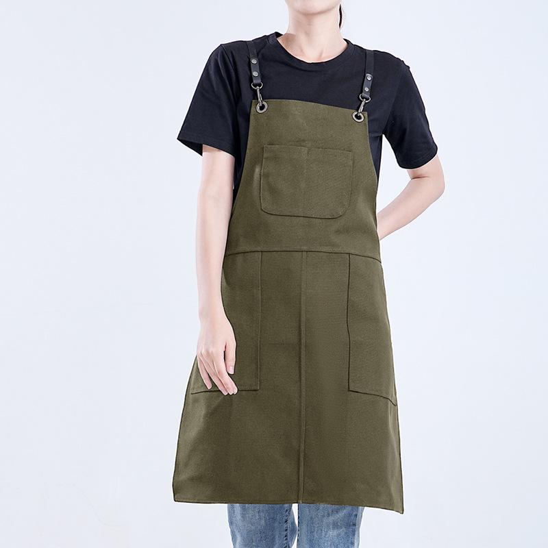 Custom Thick Barber Shop Apron for Hairdressing and Manicure
