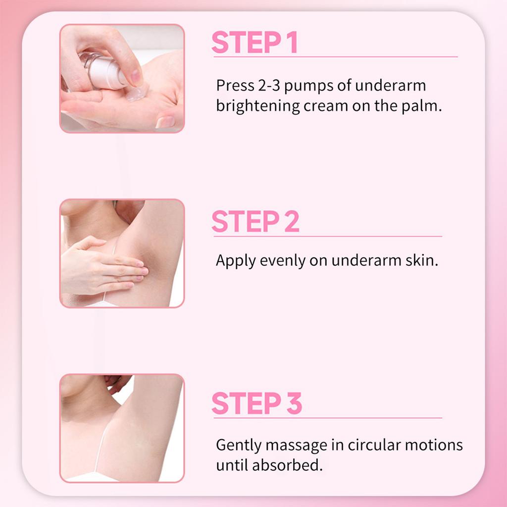 Brightening Booster Cream,  Brightening Underarm Cream,Pearl Capsules Cream,Brightening Underarm Cream,Underarm Care Cream