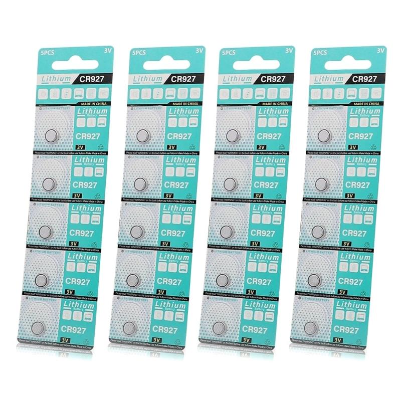 Quality CR927 Button Cell Battery Set of 5/10/20pcs CR 927 Watch Batteries Button Battery for Remote Calculator Scales