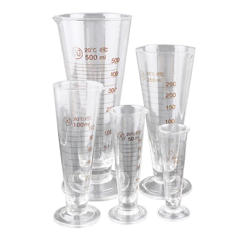 Heisdigger Graduated Triangular Glass Beaker 50ml