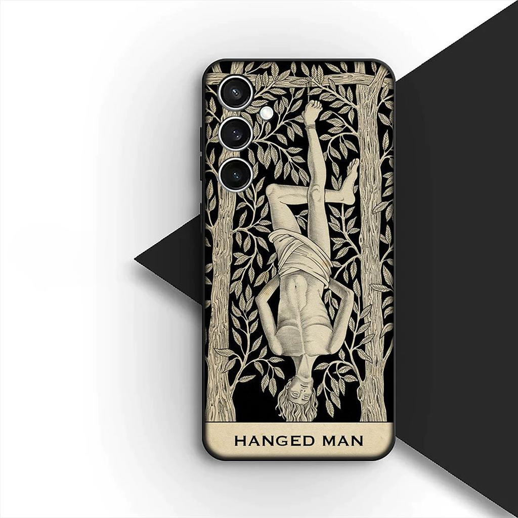 Witch Divination Tarot Moon Astronaut Space for Samsung Galaxy S25 S24 S23 FE Ultra Plus S7 Edge S25+ S24+ A56 5G + Phone Case