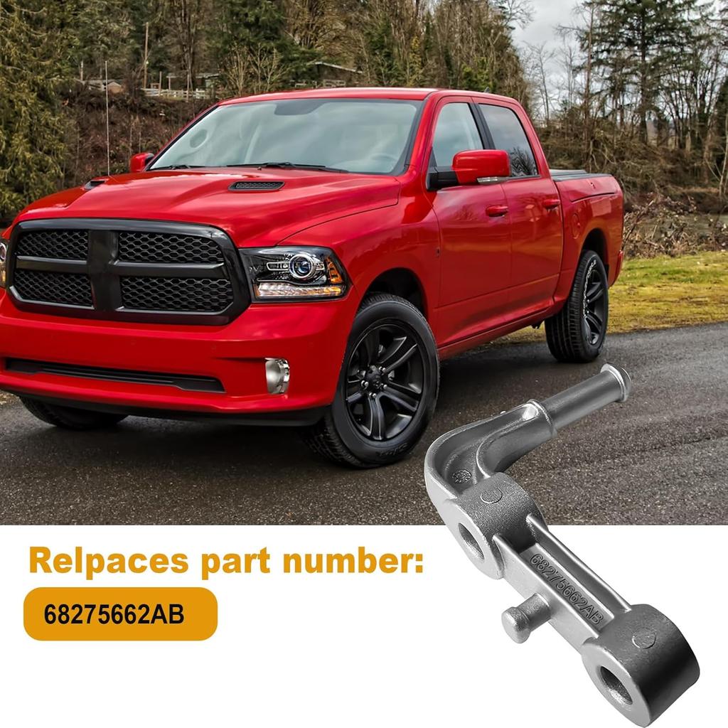 Exhaust Bracket Fit for 2019-2024 Ram 1500 5.7L 6.2L, Replace 68275662AB Muffler Hanger Assembly Rear Left Driver Side (Left Driver Side)
