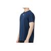 Under Armour Logo Print Sports Knit Crew Neck T-Shirt Men Tops Academy-Blue 22500514-408